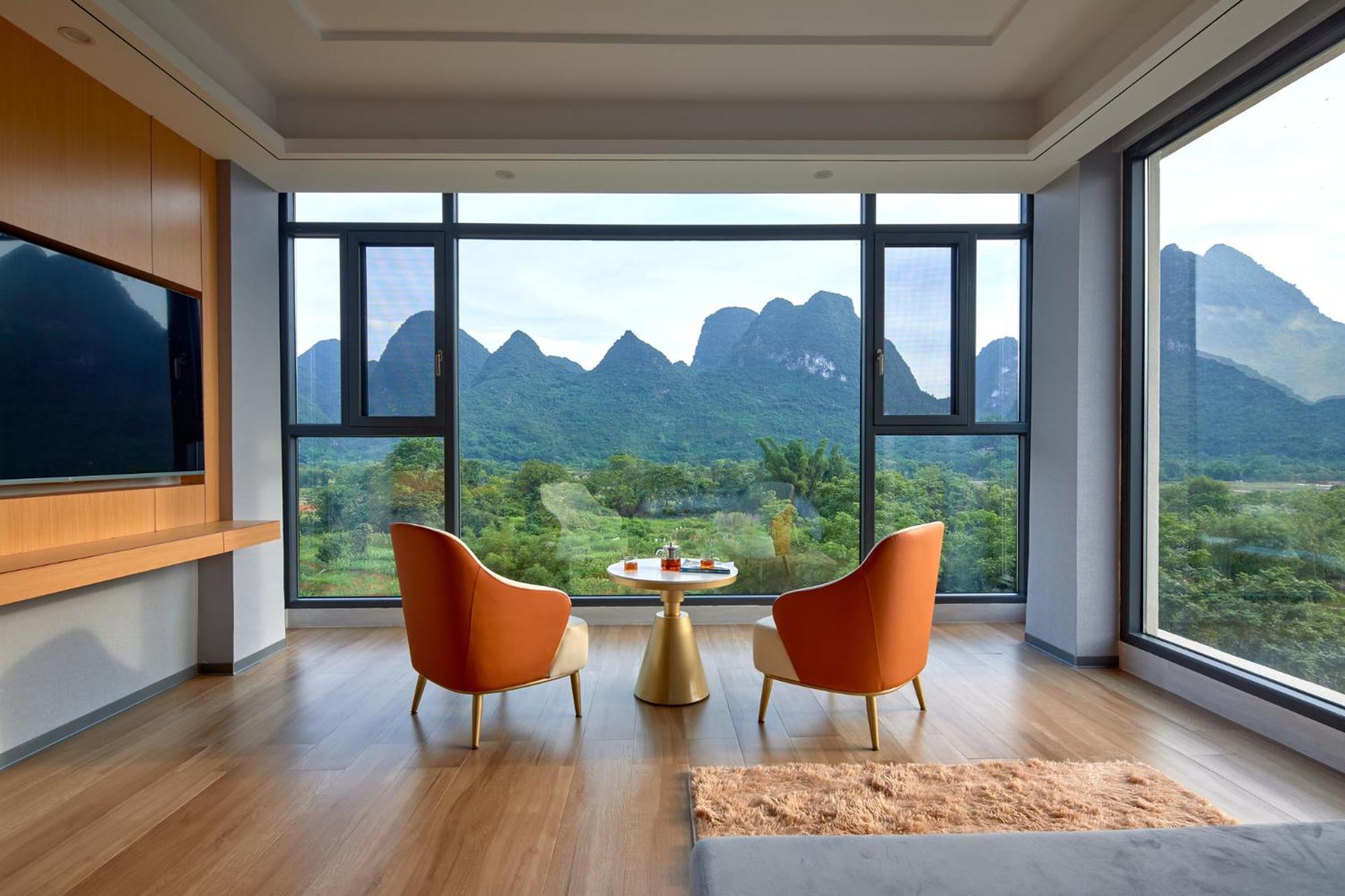Yangshuo Fortune Lake Inn- One Way Free Pick Up From Airport Or Ts Over 3 Nights 外观 照片