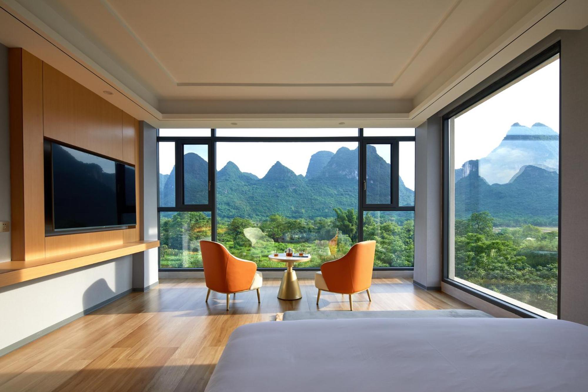 Yangshuo Fortune Lake Inn- One Way Free Pick Up From Airport Or Ts Over 3 Nights 外观 照片