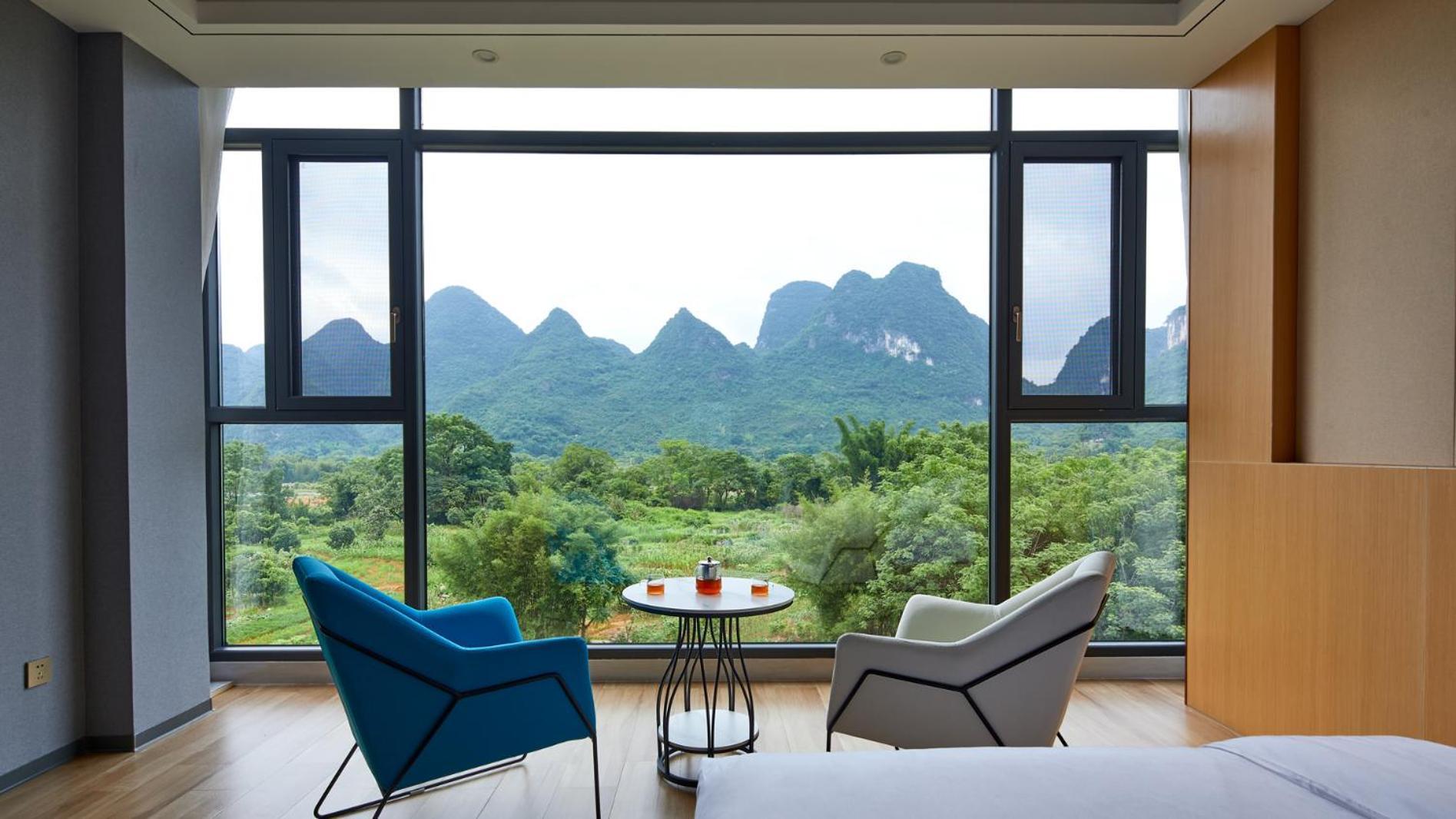 Yangshuo Fortune Lake Inn- One Way Free Pick Up From Airport Or Ts Over 3 Nights 外观 照片
